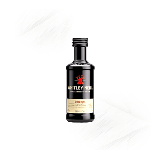 Whitley Neill. Original Dry Handcrafted Gin 5cl