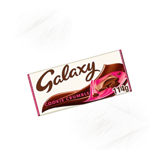 Galaxy. Cookie Crumble Milk Chocolate 114g