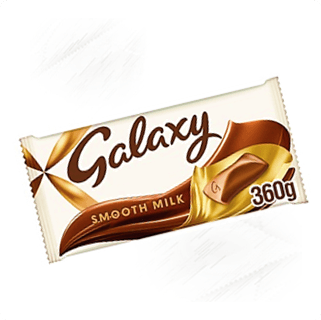 Galaxy. Smooth Milk Chocolate 360g Galaxy. Smooth Milk Chocolate 360g