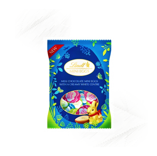Lindt. Lindor Mini Eggs Duo Chocolate 89g Lindt. Lindor Mini Eggs Duo Chocolate 89g