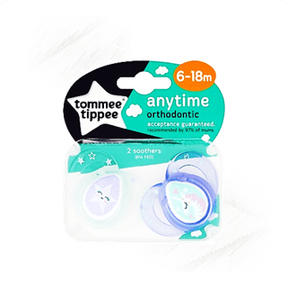 Tommee Tippee. Anytime Baby Soothers 6-18m (2)