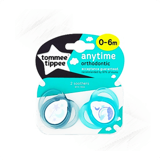Tommee Tippee. Anytime Baby Soothers 0-6m (2)