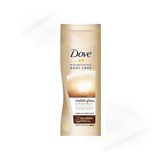 Dove. Visible Glow Body Lotion Med/Dark 400ml
