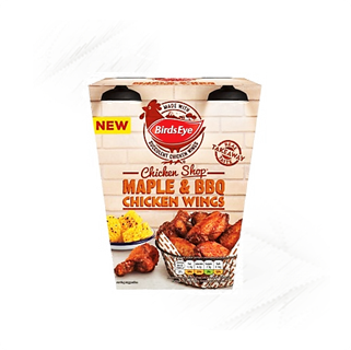 Birds Eye. Chicken Shop Maple BBQ Wings