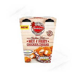 Birds Eye. Chicken Shop Hot & Fiery Thighs