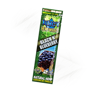 Juicy Jays. Hemp Wraps Black 'N' Blueberry (2)