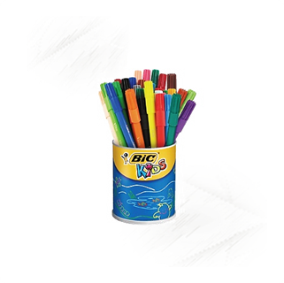 Bic. Kids Felt Tip Pens Assorted (30)