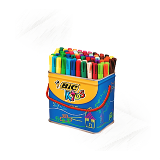 Bic. Kids Felt Tip Pens Assorted (60) Bic. Kids Felt Tip Pens Assorted (60)