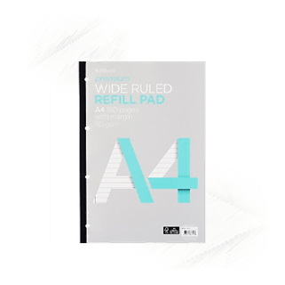 A4 | Premium Wide Ruled Refill (160)