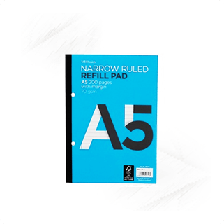 A5 | Narrow Ruled Refill (200)