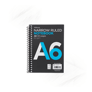 A6 | Narrow Ruled Notebook (120) A6 | Narrow Ruled Notebook (120)