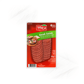 Yayla. Sucuk Salam Beef Sliced 80g