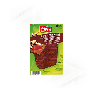 Yayla. Pastirma Beef Sliced 80g