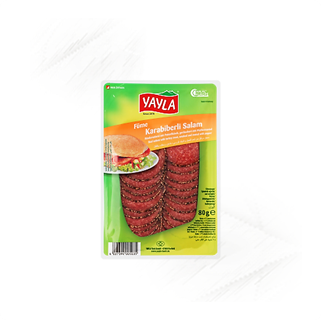 Yayla. Black Pepper Beef Salam Sliced 80g