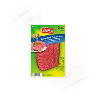 Yayla. Kahvaltilik Beef Sliced 80g