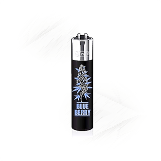 Clipper. Weed Blueberry Black & Blue Lighter