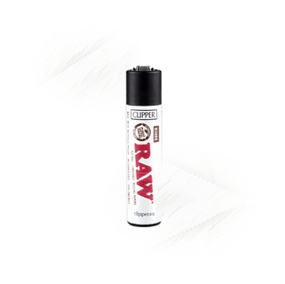 Raw. Clipper Classic White Design Lighter