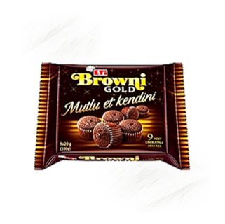 Eti. Browni Gold Mini Cakes 180g (9)