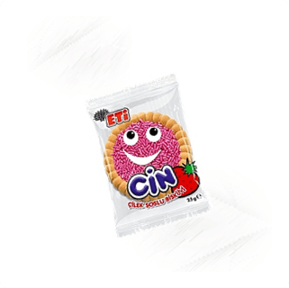 Eti. Cin Strawberry Jelly Biscuit 25g