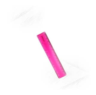Ruler. Measured Pink Ruler 15cm