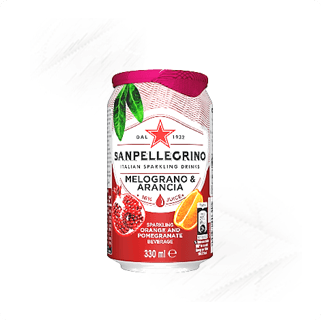 San Pellegrino. Melograno Arancia Pomegranate 330ml
