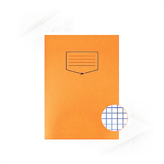 A4 | Exercise Pad Orange Margin Ruled Tough