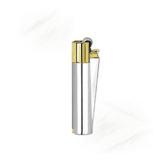 Clipper. Original Silver/Gold Standard Lighter