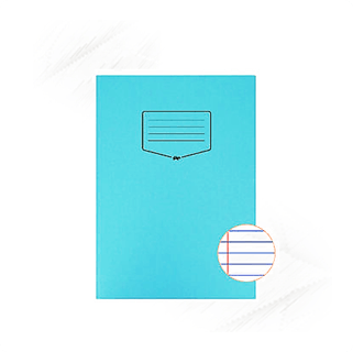 A4 | Exercise Pad Blue Margin Ruled Tough