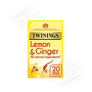Twinings. Lemon Ginger Tea (20)