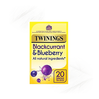 Twinings. Blackcurrant & Blueberry Tea (20)