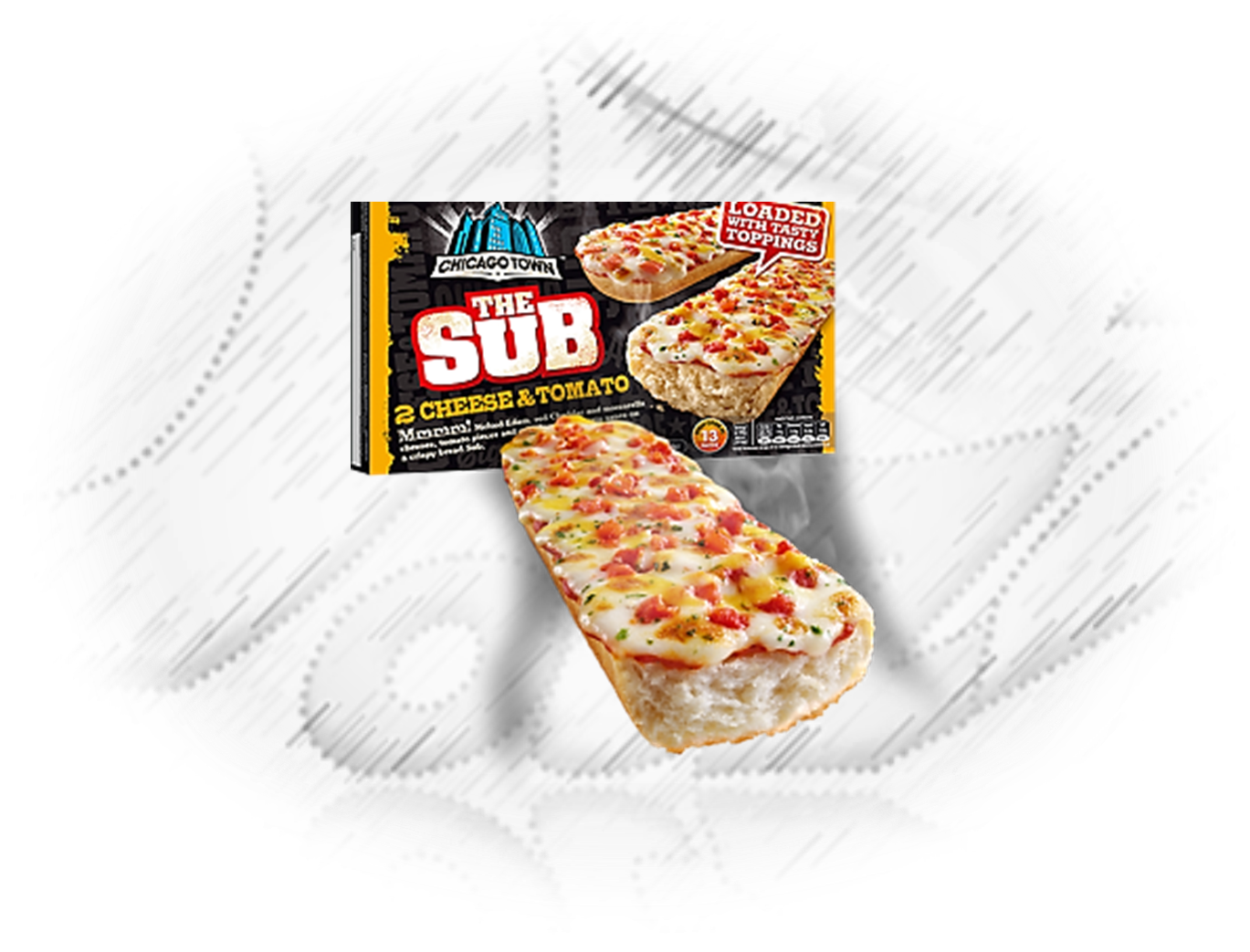 Chicago Town. Cheese & Tomato 2pk