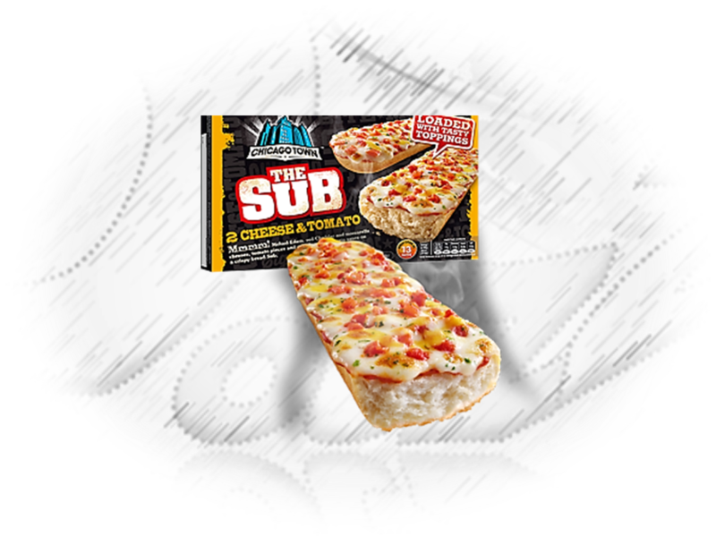 Chicago Town. Cheese & Tomato 2pk