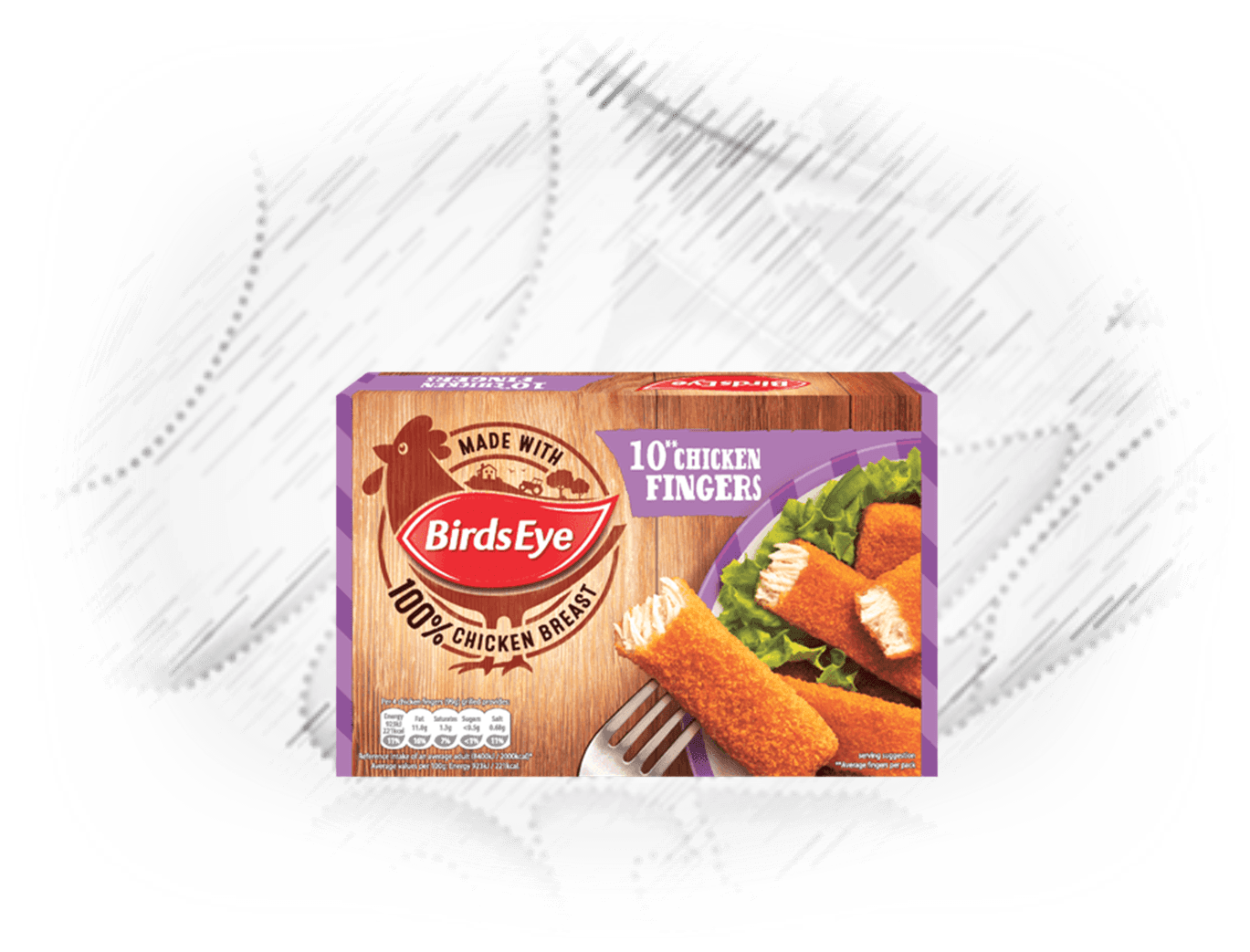 Birds Eye. Chicken Fingers 10pk 250g