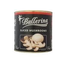 6x2.2kg SLICED MUSHROOMS brand may differ from picture