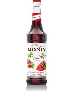 MONIN COFFEE SYRUP STRAWBERRY - 700ml