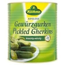 PICKLED GHERKINS CUCUMBER IN DILL TIN - 10lt