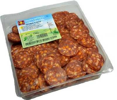 500g SLICED SALSICCIA NAPOLI PICCANTE 500g SLICED SALSICCIA NAPOLI PICCANTE