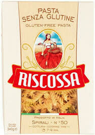 RISCOSSA GLUTEN FREE PASTA FUSILLI no.50 - 340gr RISCOSSA GLUTEN FREE PASTA FUSILLI no.50 - 340gr