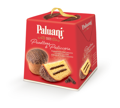 PALUANI PANETTONE WITH CHOCOLATE CREAM - 750gr PALUANI PANETTONE WITH CHOCOLATE CREAM - 750gr