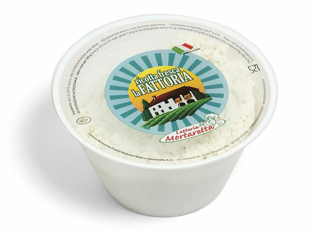 ITALIAN RICOTTA CHEESE -Chiodo 1.5kg