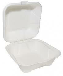 BAGASSE 3-COMP MENU BOX GL10MB - 200 BAGASSE 3-COMP MENU BOX GL10MB - 200