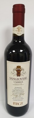 6x75cl Sangiovese Umbria IGT, Bigi 6x75cl Sangiovese Umbria IGT, Bigi