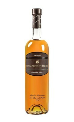 70cl GRAPPA PINOT RISERVA Spirit, ABV 40%, Veneto 70cl GRAPPA PINOT RISERVA Spirit, ABV 40%, Veneto
