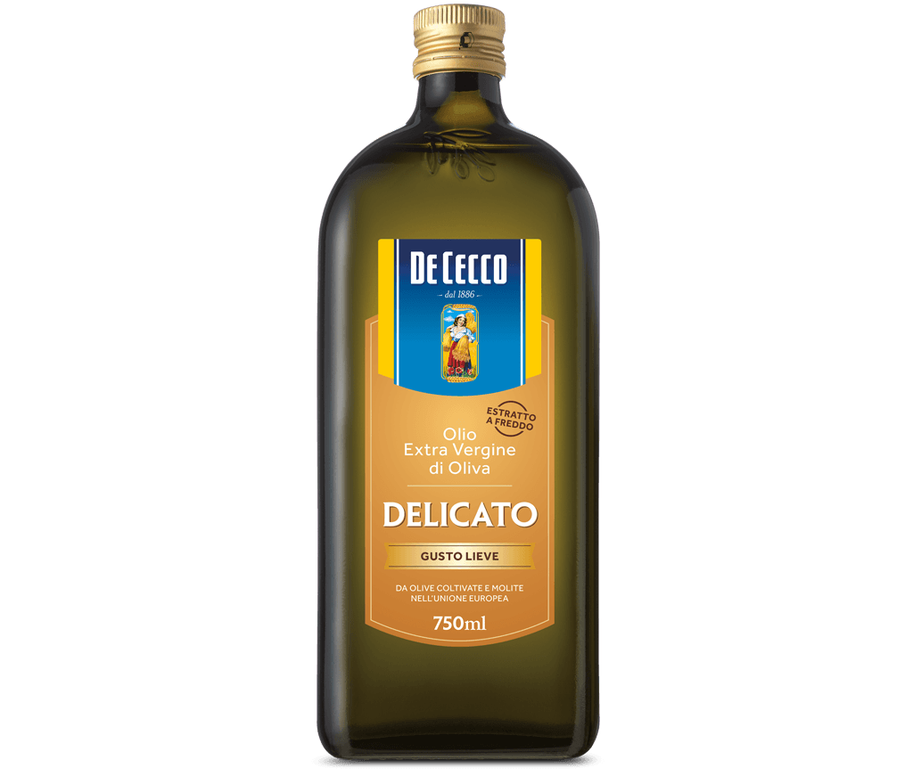 DE CECCO EXTRA VIRGIN OLIVE OIL DELICATO - 750ml