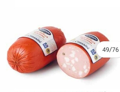 MORTADELLA BOLOGNA WITH PISTACCHIO IGP - 2.5kg avg MORTADELLA BOLOGNA WITH PISTACCHIO IGP - 2.5kg avg