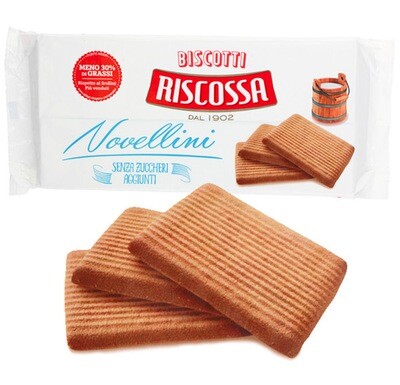350gr RISCOSSA BISCOTTI NOVELLINO - SUGAR FREE BBE 04/21 350gr RISCOSSA BISCOTTI NOVELLINO - SUGAR FREE BBE 04/21