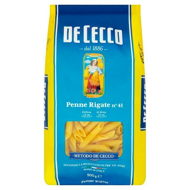 DE CECCO PENNE RIGATE PASTA no.41 - 500gr