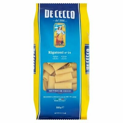 DE CECCO RIGATONI No.24 - 500gr