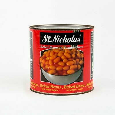6x3kg ST NICHOLAS BAKED BEANS 6x3kg ST NICHOLAS BAKED BEANS