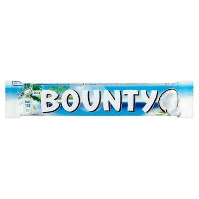 BOUNTY CHOCOLATE BARS - 24x57gr BOUNTY CHOCOLATE BARS - 24x57gr